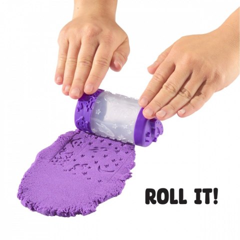Piasek kinetyczny Wonder Factory Never Dry Sand Bag, Fioletowy, turkusowy