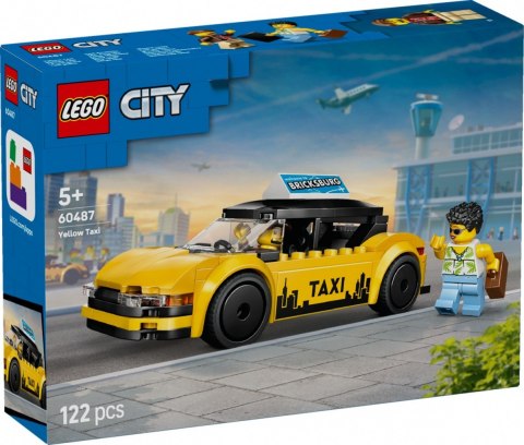 Klocki City 60487 Żółta taksówka