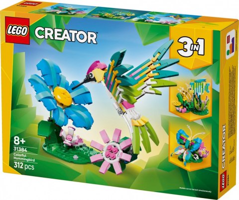 Klocki Creator 31384 Dzikie zwierzęta: kolorowy koliber