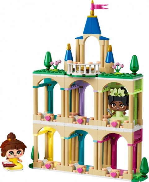Klocki Disney 43291 Mała Bella i Tiana z zamkiem