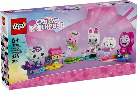 Klocki Koci Domek Gabi 11215 Koci przyjaciele Gabi z klocków