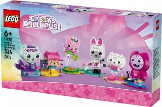 Klocki Koci Domek Gabi 11215 Koci przyjaciele Gabi z klocków