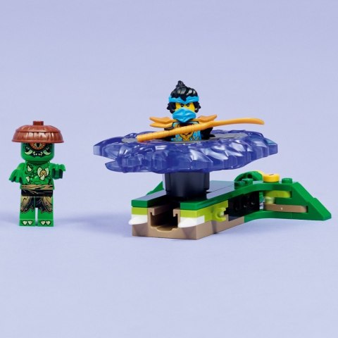 Klocki Ninjago 71849 Nya kontra zmutowany potwór na spinnerze