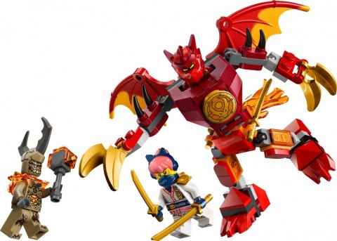 Klocki Ninjago 71851 Smok-mech Kaia - zestaw bitewny