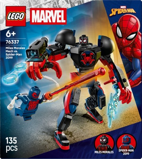 Klocki Super Heroes 76337 Miles Morales kontra Spider-Man 2099