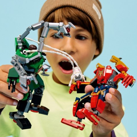 Klocki Super Heroes 76338 Bitwa mechów: Spider-Man kontra Doc Ock