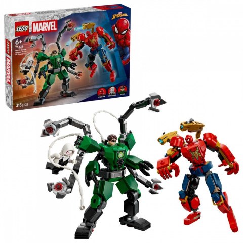 Klocki Super Heroes 76338 Bitwa mechów: Spider-Man kontra Doc Ock