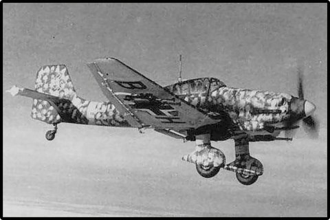 Klocki Junkers JU 87D-3 Stuka 556 klocków