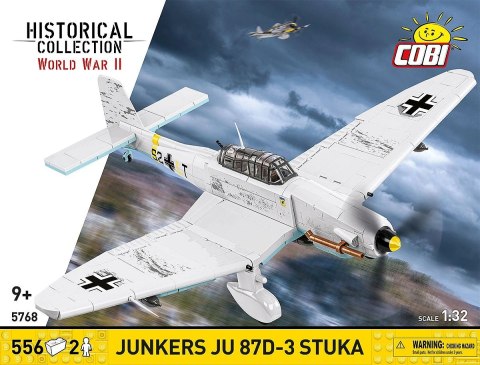 Klocki Junkers JU 87D-3 Stuka 556 klocków