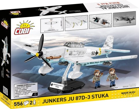 Klocki Junkers JU 87D-3 Stuka 556 klocków