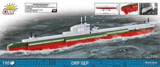 Klocki ORP Sęp 190 klocków