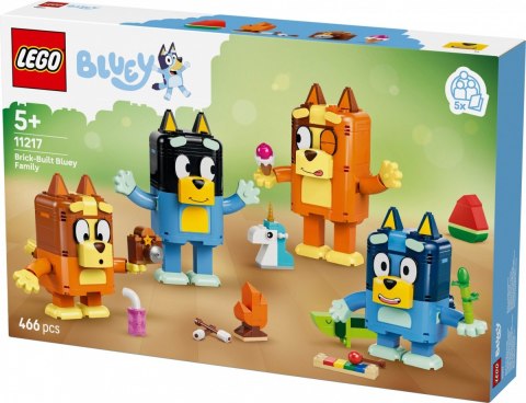 Klocki Bluey 11217 Rodzina Blue z klocków