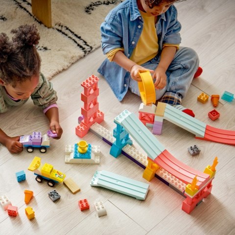 Klocki DUPLO 10478 Kreatywne rampy 3 w 1 z pojazdami