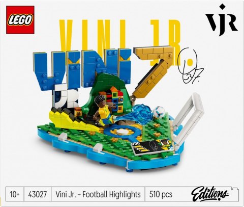 Klocki Editions 43027 Vini Jr. - piłkarskie momenty