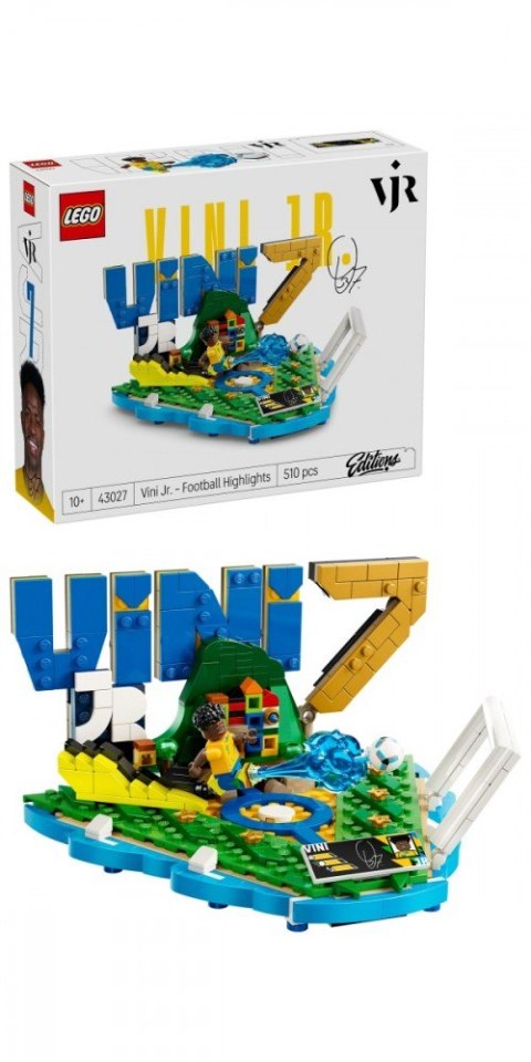 Klocki Editions 43027 Vini Jr. - piłkarskie momenty