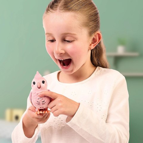 Figurka interaktywna Little Live Pets - Mój prawdziwy ptaszek różowy