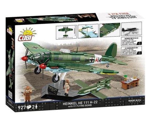 Klocki Heinkel HE 111 H-22 with V1 Flying Bomb 927 elementów