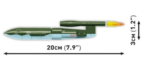 Klocki Heinkel HE 111 H-22 with V1 Flying Bomb 927 elementów