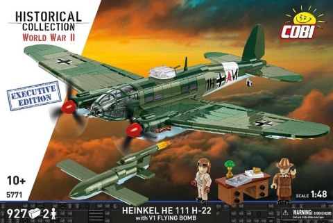 Klocki Heinkel HE 111 H-22 with V1 Flying Bomb 927 elementów