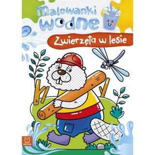Malow. wodne zwierz. w lesie AKSJOMAT