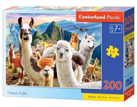 PUZZLE 200 LLAMAS SELFIE