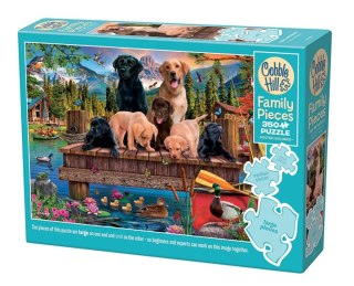 PUZZLE 350 SZCZENIAKI I KACZKI