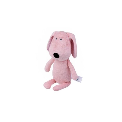 Piesek tulimy różowy 28cm DUMEL
