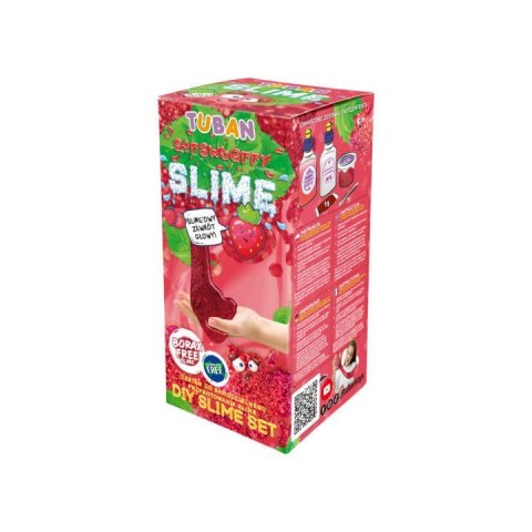 Zestaw super slime - Truskawka