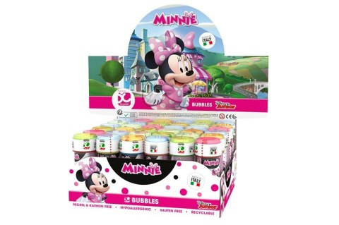 Bańki mydlane 60 ml Minnie display 36 sztuk