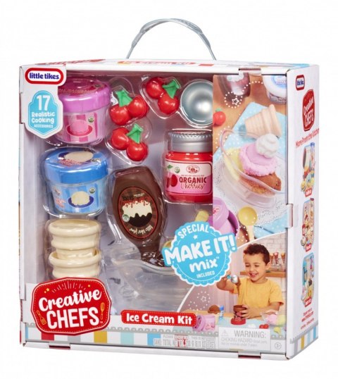 Zestaw do lodów Creative Chefs + 17 akcesoriów