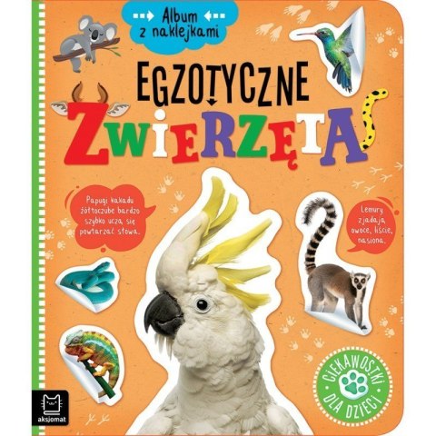 Album z nakl. egzot. zwierzęta AKSJOMAT AKSJOMAT