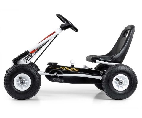 Gokart na pedały Thor Biały
