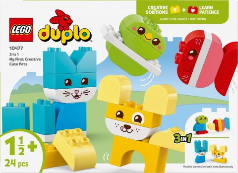 Klocki DUPLO 10477 Kreatywne zwierzaki 3 w 1