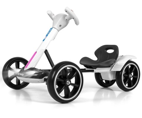 Pojazd gokart na akumulator Bolt biały