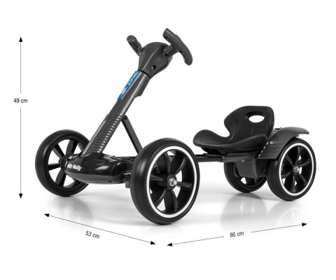 Pojazd gokart na akumulator Bolt czarny