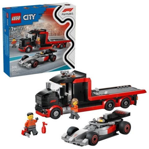 CITY CIĘŻARÓWKA F1 Z BOLIDEM LEGO