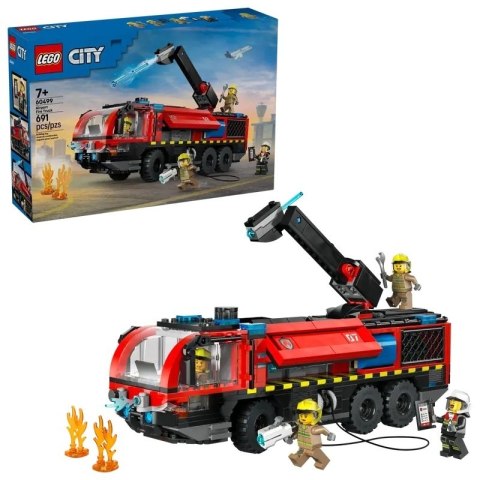 CITY LOTNISKOWY WÓZ STRAŻACKI LEGO