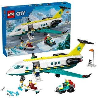 CITY SAMOLOT POGOTOWIA RAT. LEGO