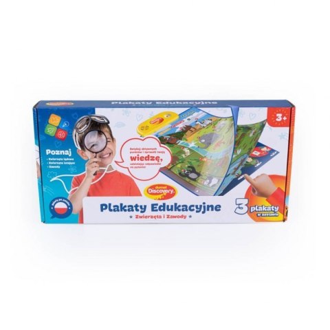 Edukacyjne plakaty zwierzęta DUMEL DUMEL