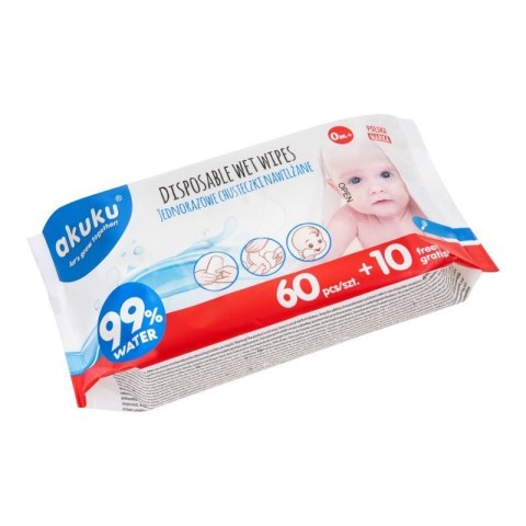 Jednorazowe chusteczki nawilż. AKUKU ALBIS