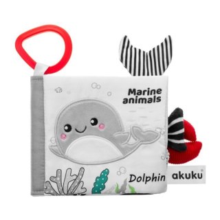 Książeczka sens.marine animals AKUKU ALBIS