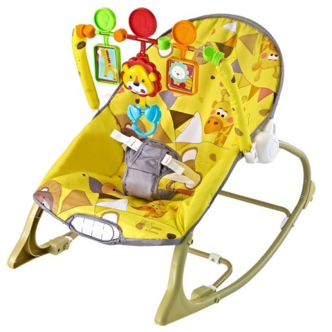 Leżaczek little savanna yellow EUROBABY EUROBABY