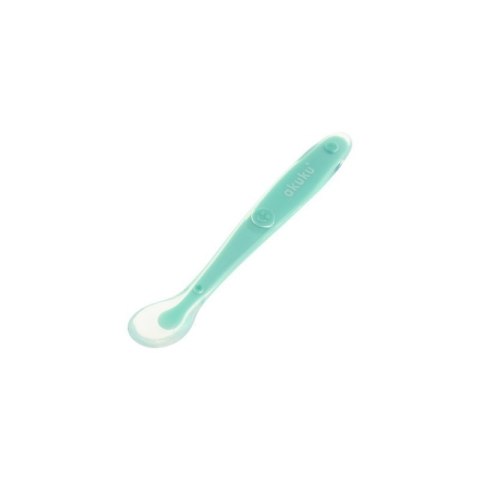 Łyżeczka silikonowa mint green AKUKU ALBIS
