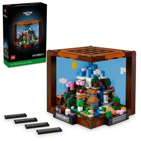 MINECRAFT STÓŁ WARSZTATOWY LEGO