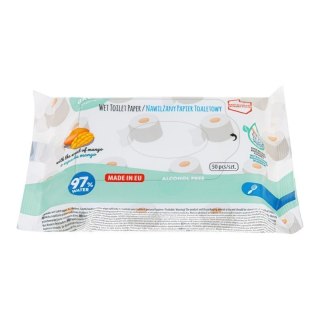 Nawilżany papier toaletowy AKUKU ALBIS