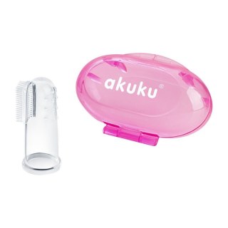 Szczoteczka silikonowa pink AKUKU ALBIS
