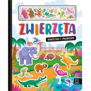 ZWIERZ. KSIĄŻECZKA Z MAGNESAMI AKSJOMAT