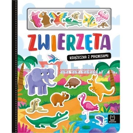 ZWIERZ. KSIĄŻECZKA Z MAGNESAMI AKSJOMAT