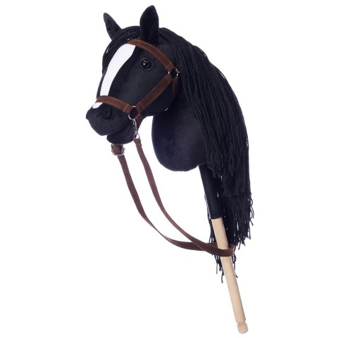 Koń na kiju Hobby Horse HOPPIHORSE A3 czarny, maść kara Tootiny
