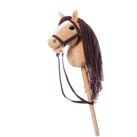 Koń na kiju Hobby Horse HOPPIHORSE A4 beżowy, maść bułana Tootiny